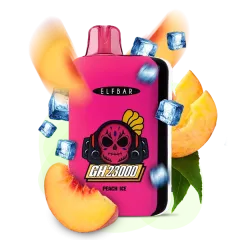 Elf Bar GH 23000 Peach Ice (Персик Лёд) Одноразовый POD