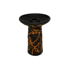 Глиняная чаша Gusto Bowls Alien Orange (оранжевая поливка)