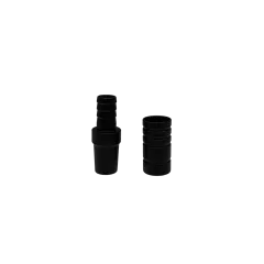 Адаптер для второго силиконового шланга кальяна Amy Deluxe Black (Притирка)