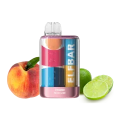 Elf Bar TE6000 Peach Lime (Персик Лайм) Одноразовий POD