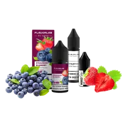 Набір для самозамішування Flavorlab PE 10000 Strawberry Blueberry (Полуниця Чорниця, 50 мг, 30 мл)