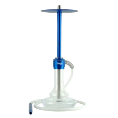 Кальян Oduman Nova Clear Glass Blue Body (Синий, полный комплект)