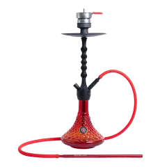 Кальян Amy Deluxe 072.01 PSMBK-RD (чёрный, полный комплект)