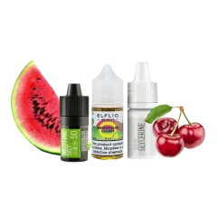 Набор для самозамеса Elfliq Watermelon Cherry (Арбуз Вишня, 50 мг, 30 мл)