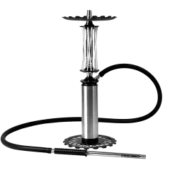 Кальян Trumpet Hookah Rider Still White (белый, полный комплект)