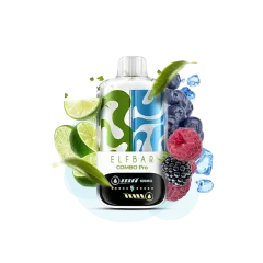 Elf Bar Combo Pro 30000 Lime & Blue Razz (Лайм и Блю Разз) Одноразовый POD