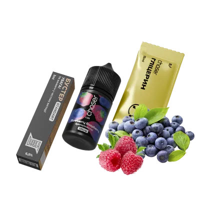 Набір для самозамішування Chaser Lux Blueberry Raspberry Ultra (Чорниця Малина, 65 мг, 30 мл)