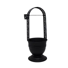 Корзина для угля Black Matt Small (черная матовая, маленькая)