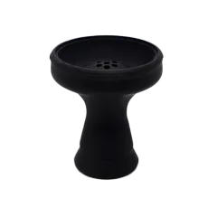 Силиконовая чаша Classic Black (С бортиком, черная)