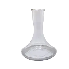 Колба для кальяна Craft Bottom Silver (Прозрачная с серебряным дном)