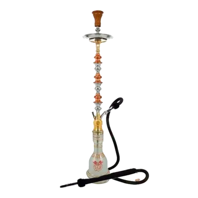 Кальян Khalil Mamoon Trimetal TripleHeart (металлик, базовый комплект)