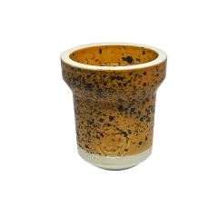 Глиняная чаша GrynBowls Accent White Orange (Оранжевый)