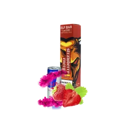 Elf Bar LUX 1500 Strawberry Energy (Полуничний Енергетик) Одноразовий POD