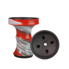 Глиняна чаша Personalka Bowl Red White