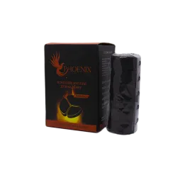 Кокосовый уголь для кальяна Phoenix Kaloud (0,25 кг, 18 шт, сегмент, без коробки)