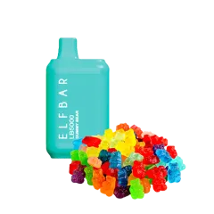 Elf Bar LB5000 Gummy Bear (Желейки) Одноразовый POD
