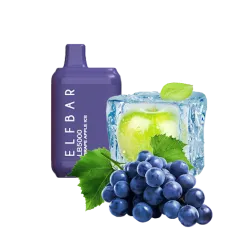 Elf Bar LB5000 Grape Apple Ice (Виноград Яблоко Лёд) Одноразовый POD