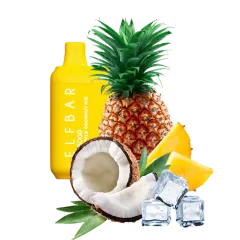 Elf Bar LB5000 Pineapple Coconut Icе (Ананас Кокос Лёд) Одноразовый POD
