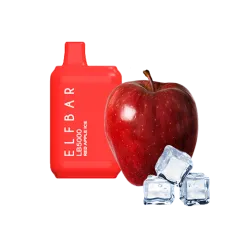 Elf Bar LB5000 Red Apple ICE (Красное Яблоко Лёд) Одноразовый POD