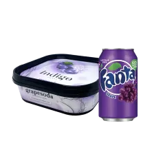 Кальянная чайная смесь Indigo Smoke Grapesoda (Виноградная содовая, 100 г)