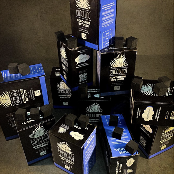 вугілля для кальяну coco loco