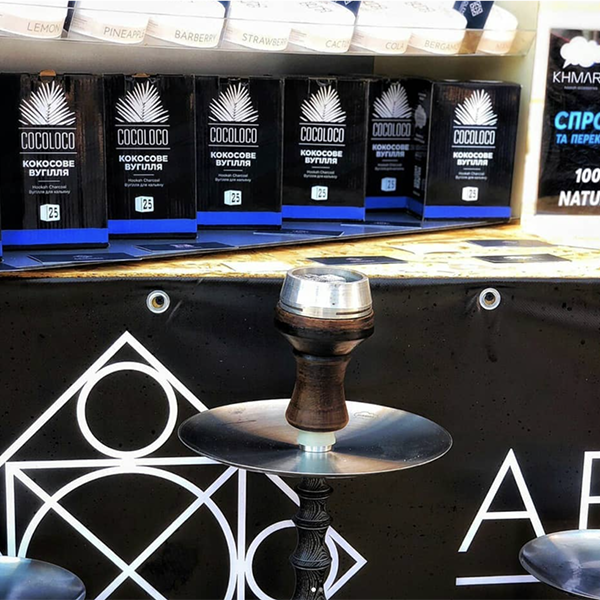 вугілля для кальяну коко локо