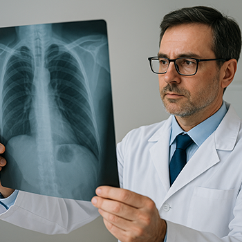 Снимок флюорографии легких